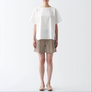 Brand New Women’s Seersucker Short Pants Dark Beige XS